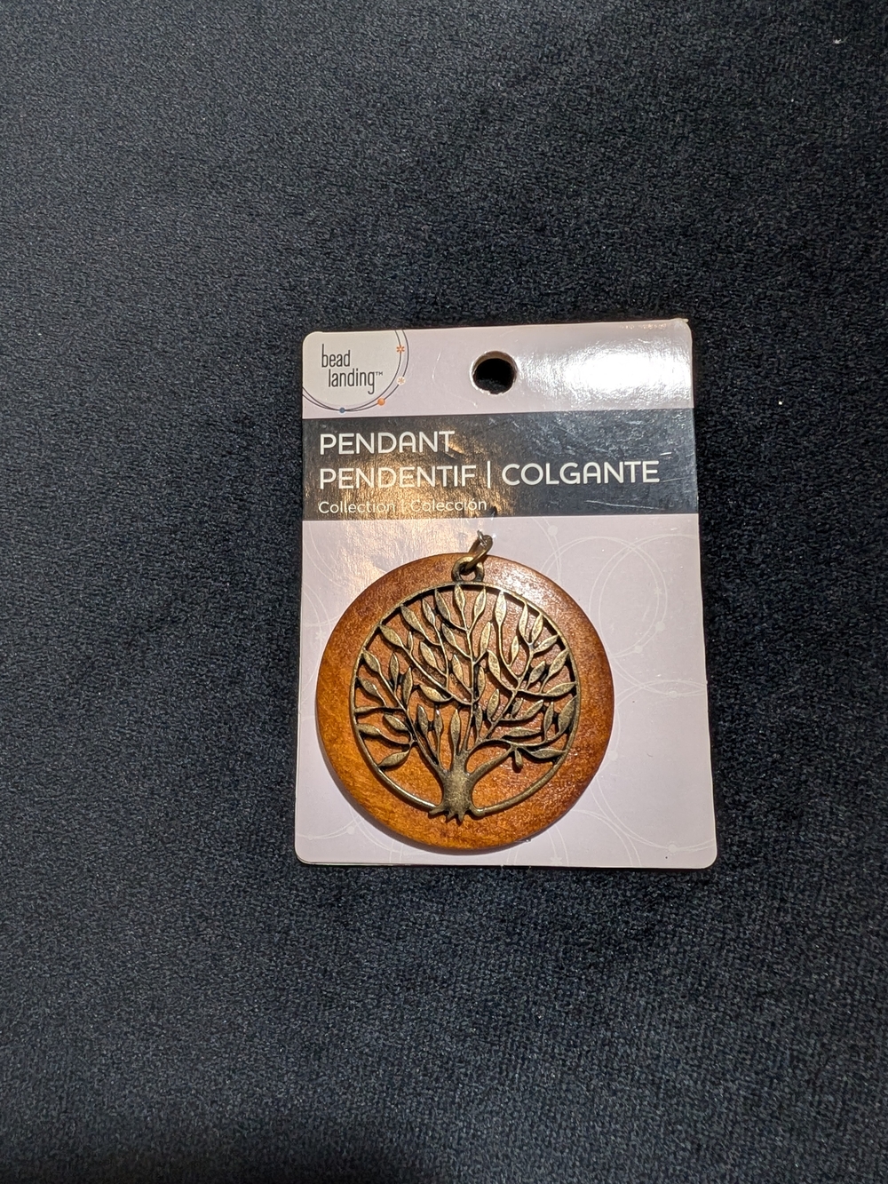 Bead Landing Brown Tree of Life Pendant Necklace Charm